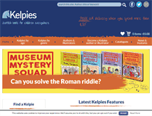 Tablet Screenshot of discoverkelpies.co.uk
